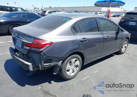 2015 Honda Civic Lx from USA, damaged, VIN 19XFB2F50FE213310